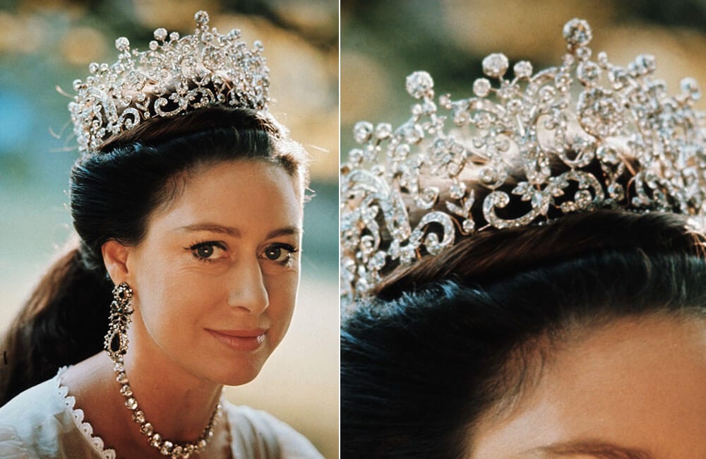 The Poltimore Tiara Princess Margaret @BRF / Tumblr.com